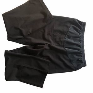 New Addition black maternity pants stretch waist